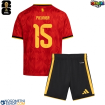 Otroški Nogometni dresi Belgija Thomas Meunier #15 Domači SP 2026 Kratek Rokav (+ Kratke hlače)